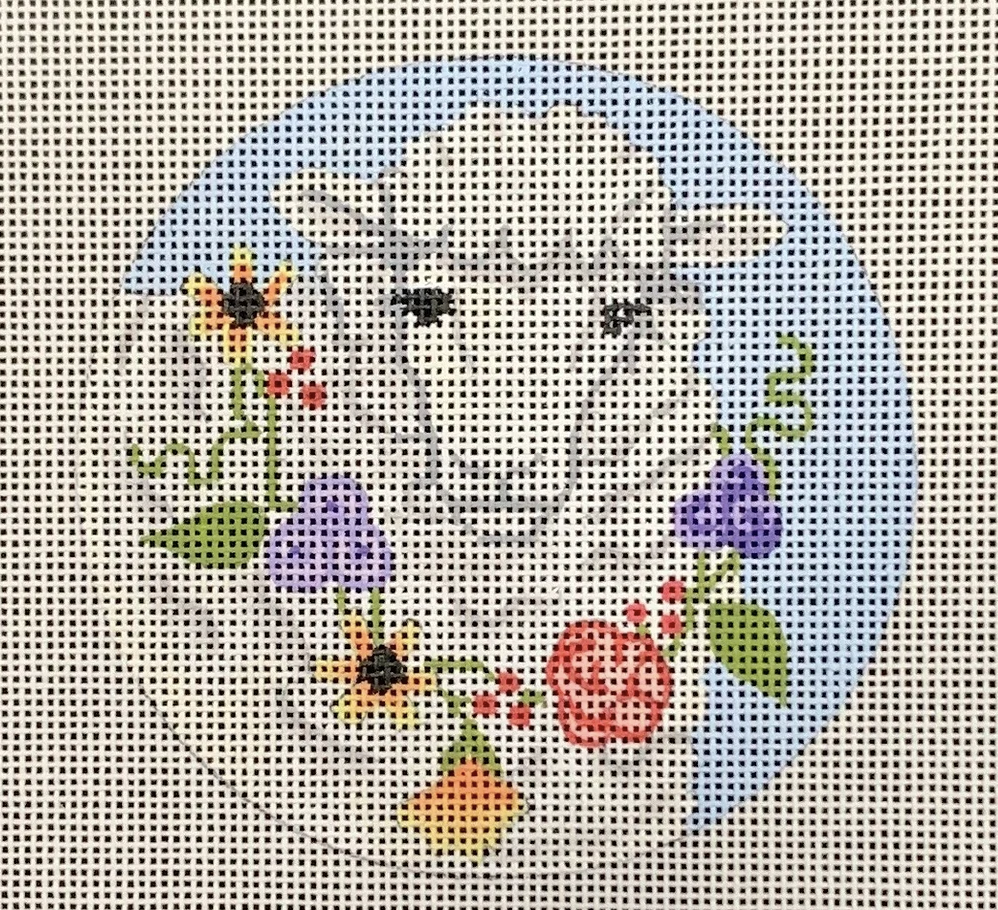 B-494 Sheep with Flower Garland