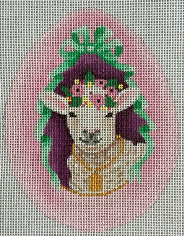 B-380A Lamb Easter Babies Egg