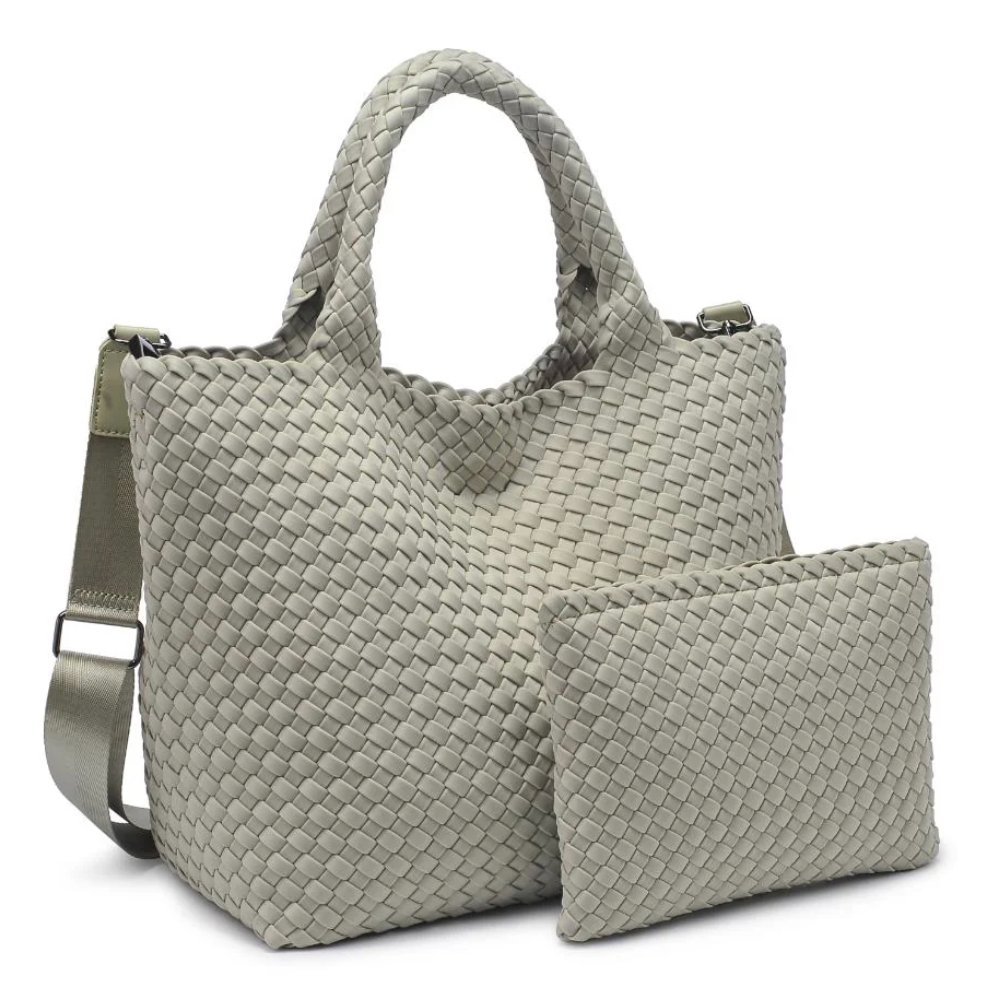 Neoprene Tote - Sage