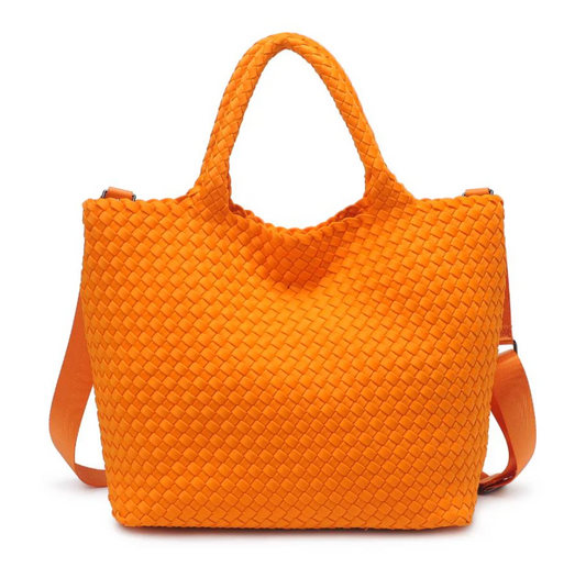 Neoprene Tote - Orange