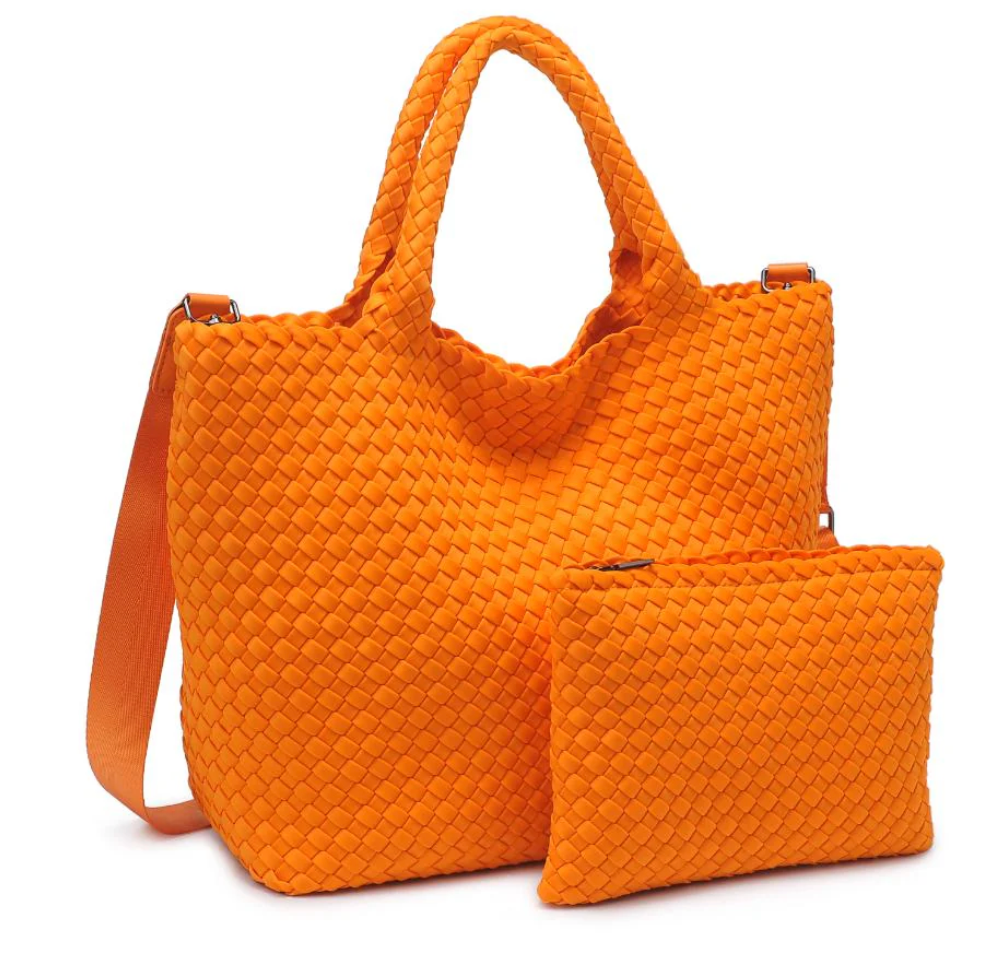 Neoprene Tote - Orange