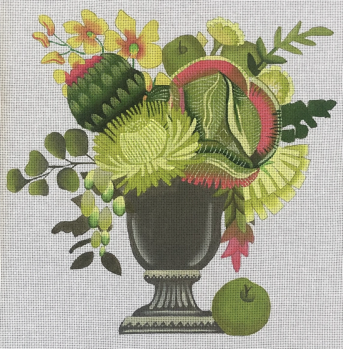 MZ-02A Green Still Life on White