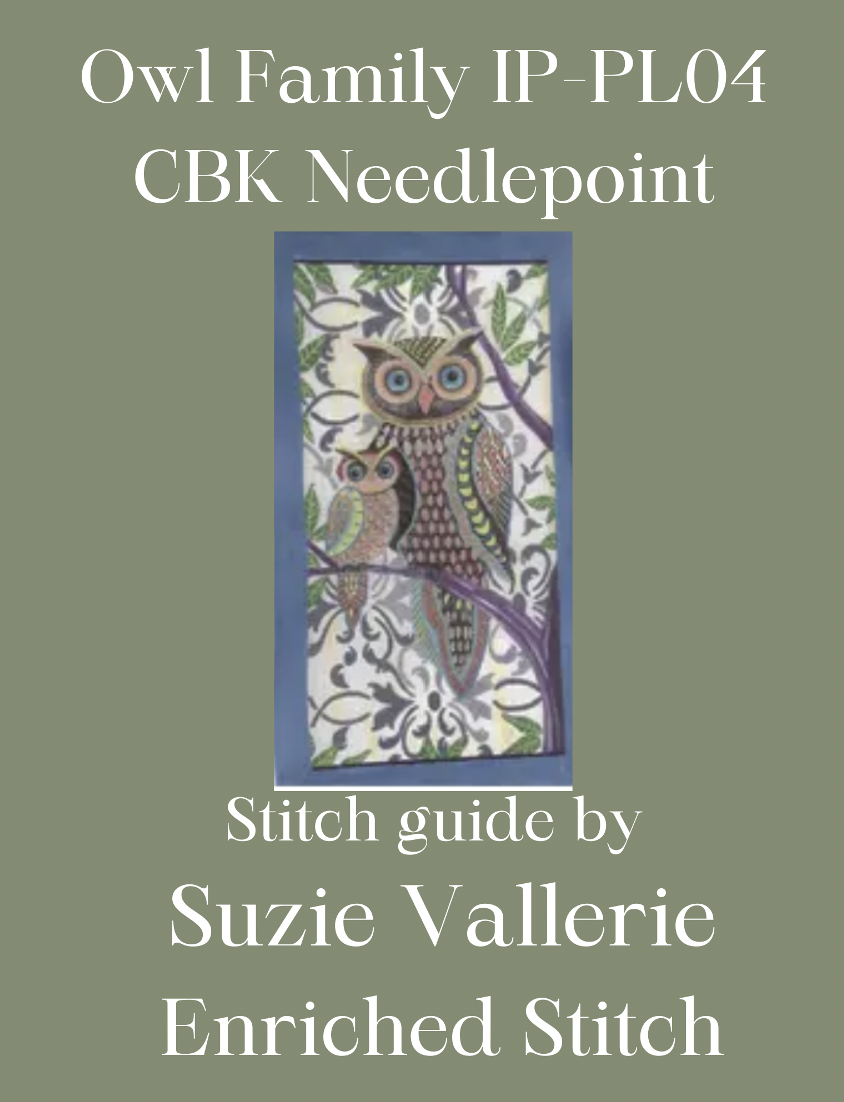 IP-PL04 Owl Family Stitch Guide