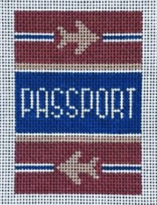 PSP103A Classic Passport Cover - Maroon