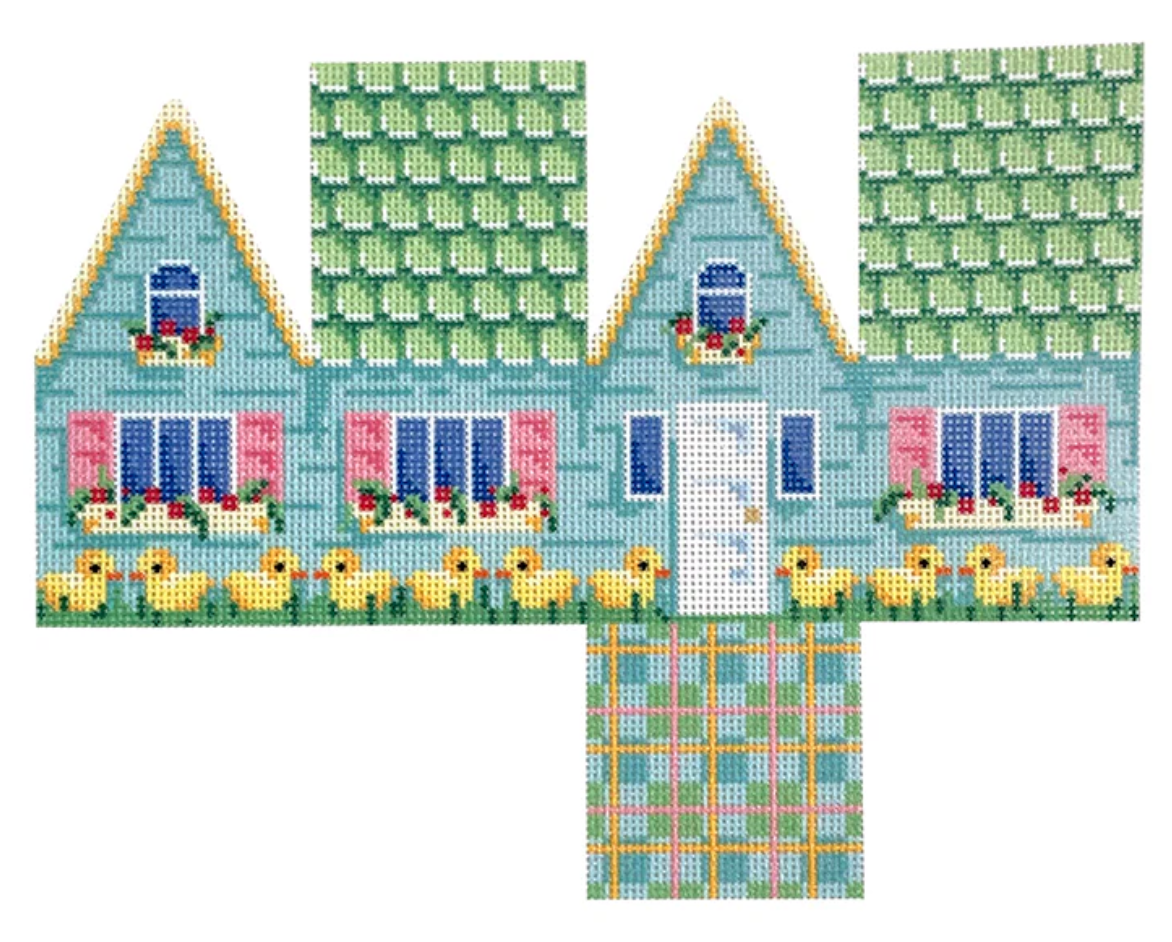 TS382 Green Tile Roof Easter Cottage