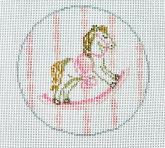 KCD2801 Pink Rocking Horse