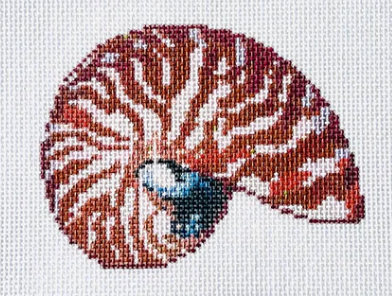 TA1040 Terra Cotta Nautilus Ornament