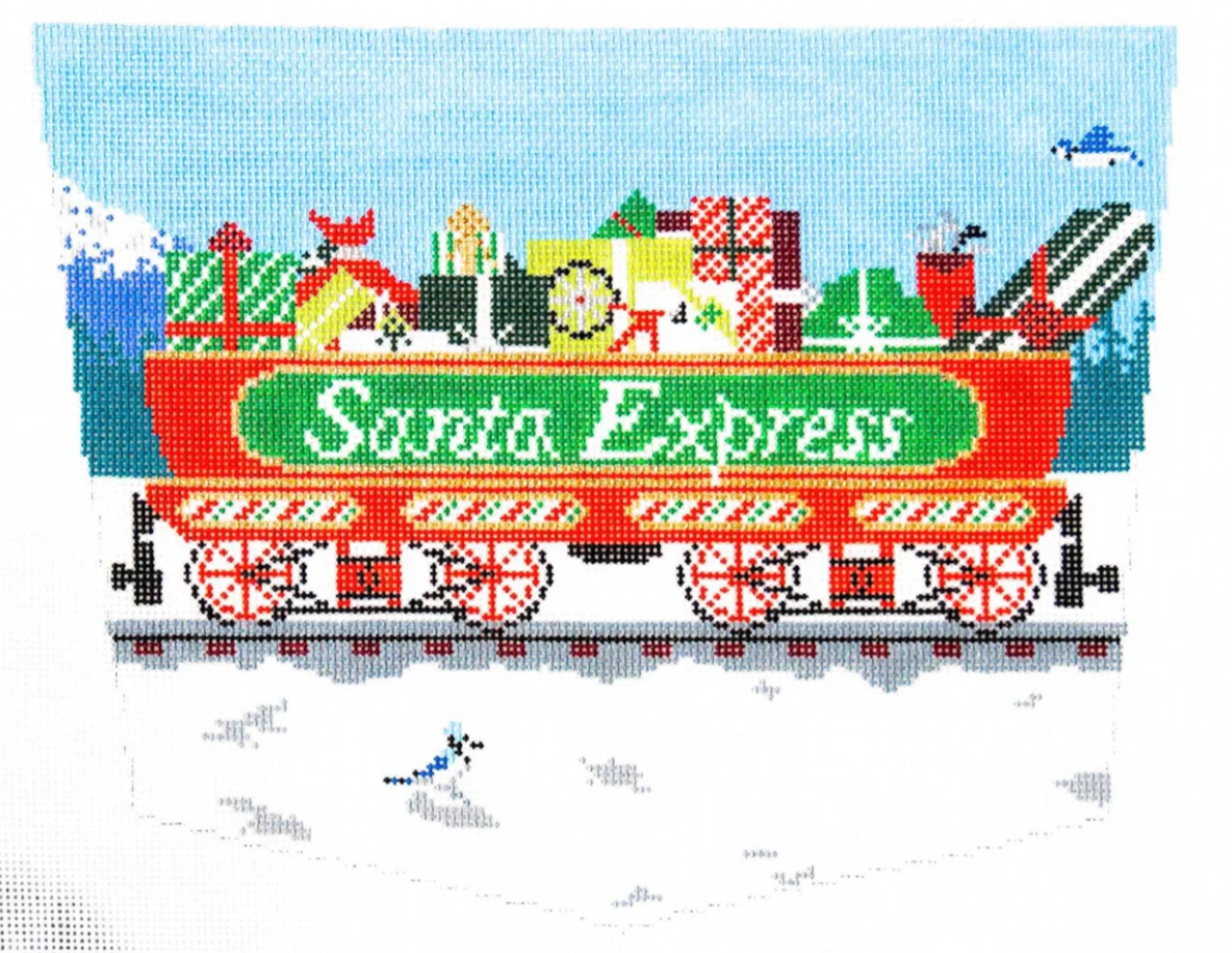 AOK08 Santa Express Stocking Cuff