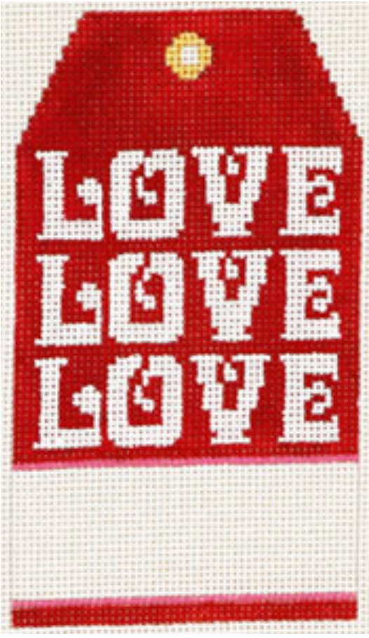 XO-198E Love Love Love Gift Tag