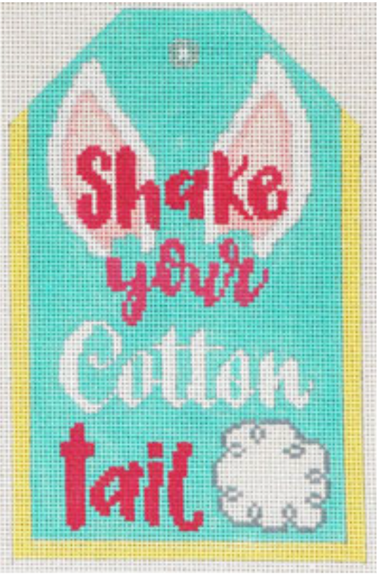 XO-197T Shake Your Cotton Tail Gift Tag
