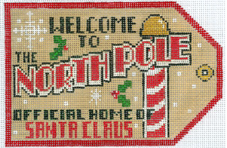 XO-197A Welcome to the North Pole Gift Tag