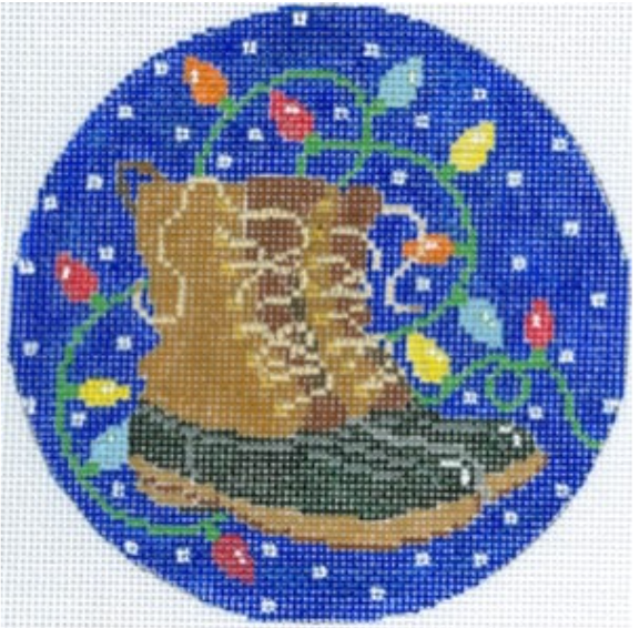 XO-173H Bean Boots and Christmas Lights