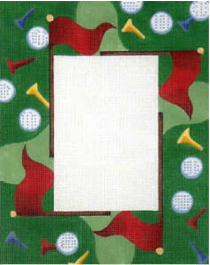 F-178a Golf Flags and Tees Frame