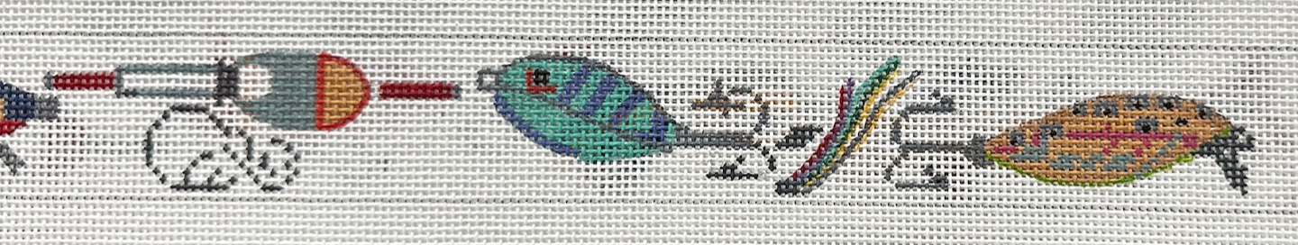 140a Fishing Collage Belt