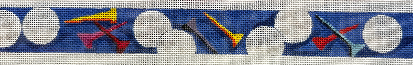 136k2 Golf Balls and Tees Belt - Navy