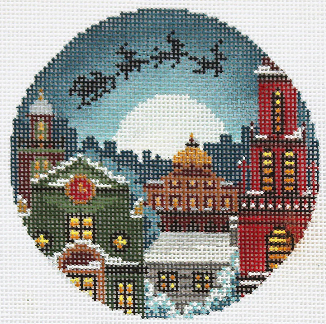 AC125 Christmas Eve Rooftops Over Boston