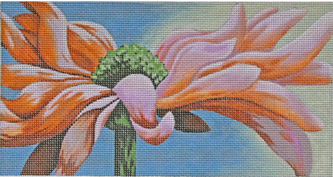 KD615 Small Peach Gerber Daisy