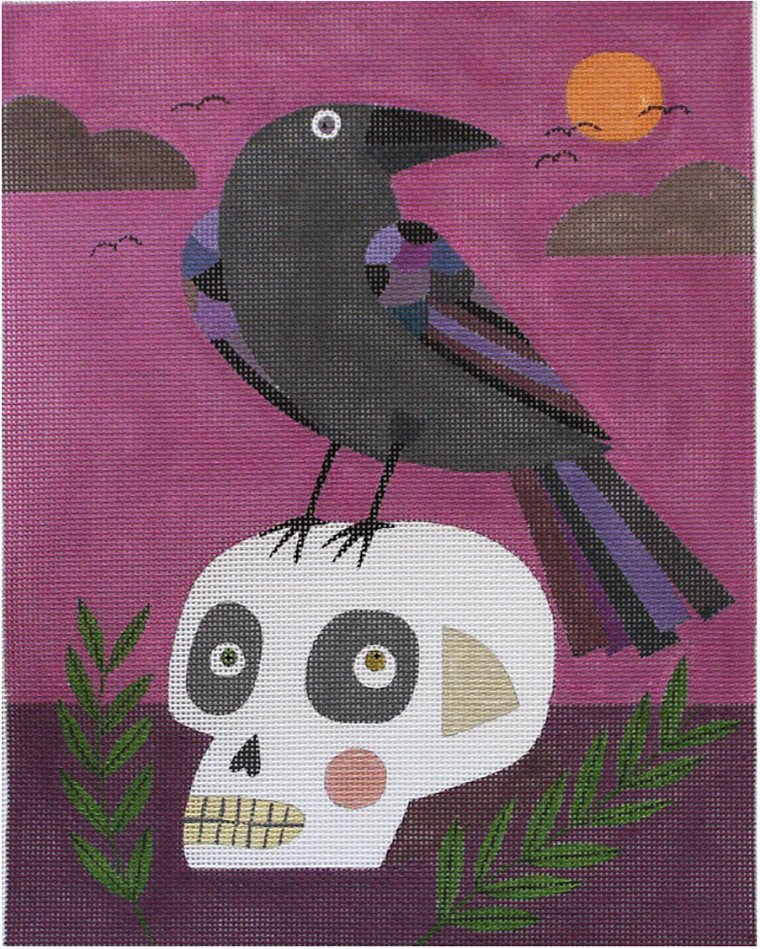 MM1908 Skull and Crow