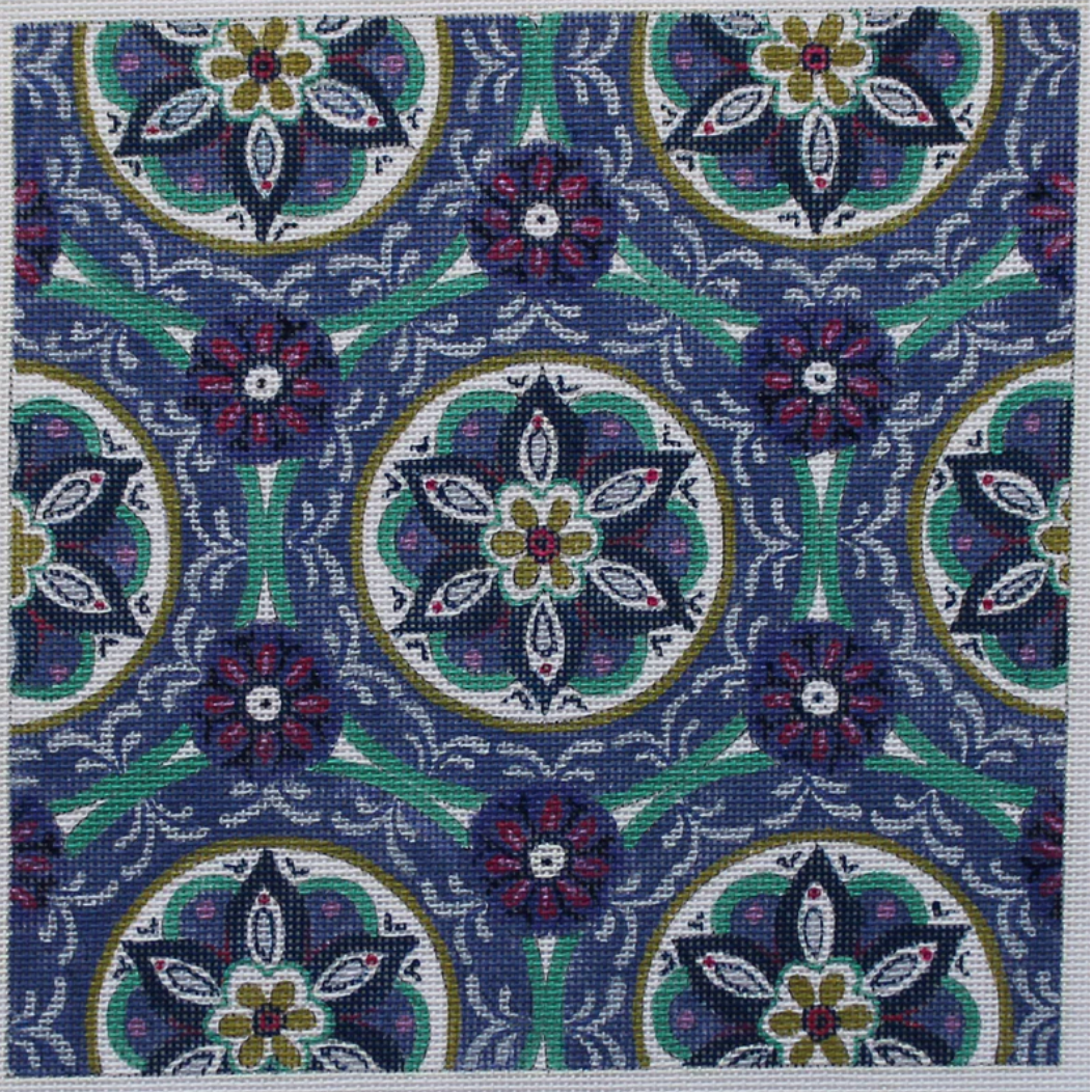 SH1810 Medallion Blue Square