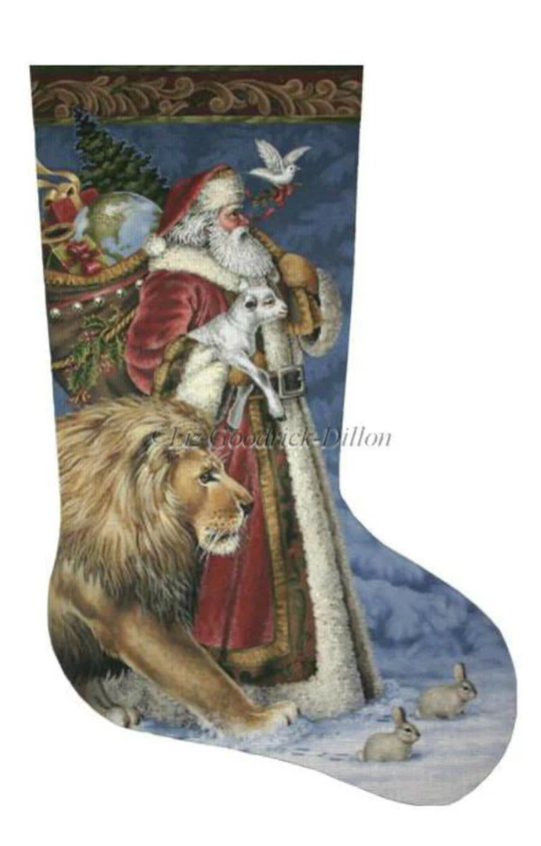 LDAXS453 Santa Peace Stocking