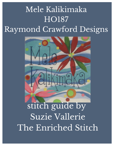 HO187 Mele Kalikimaka Stitch Guide