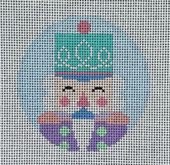 CHR132 Nutcracker Grey Round