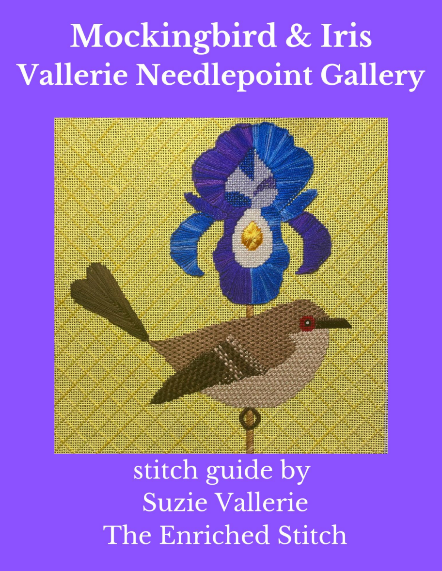 SP-047 Mockingbird and Iris Stitch Guide