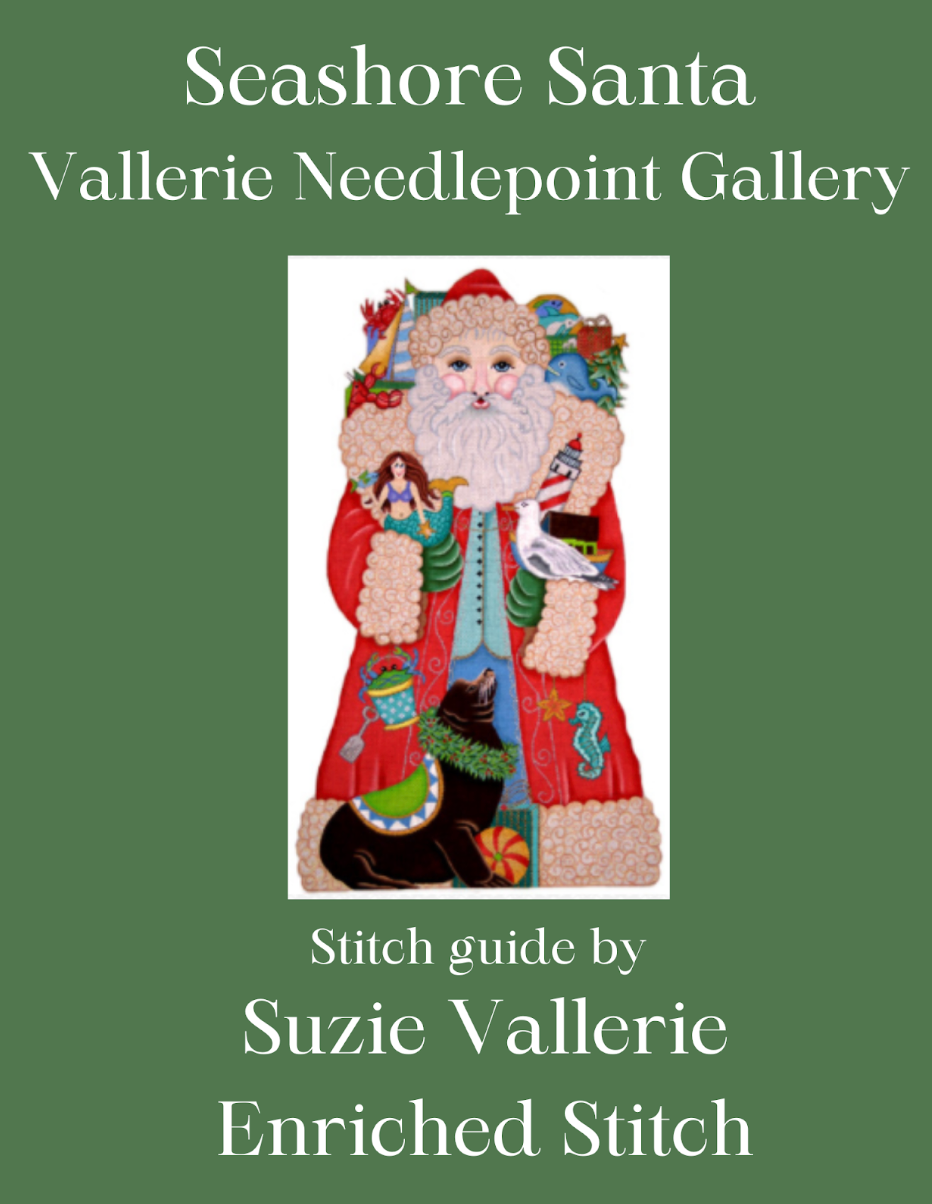 1719 Seashore Santa Stitch Guide