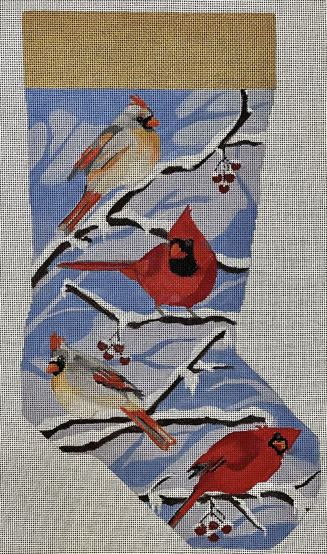 H322 Cardinal Stocking