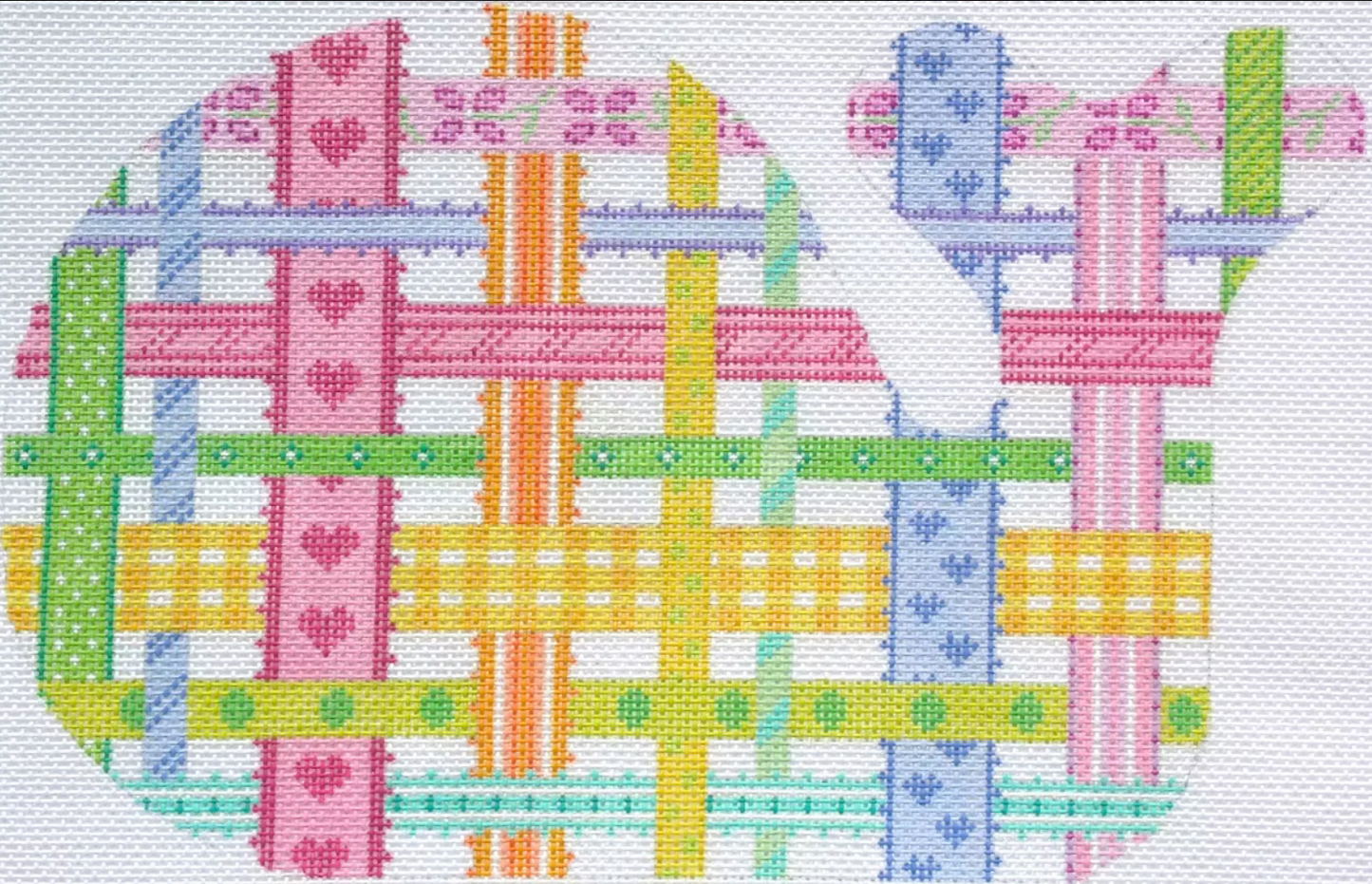 SST-15 Medium Whale - Woven Ribbons