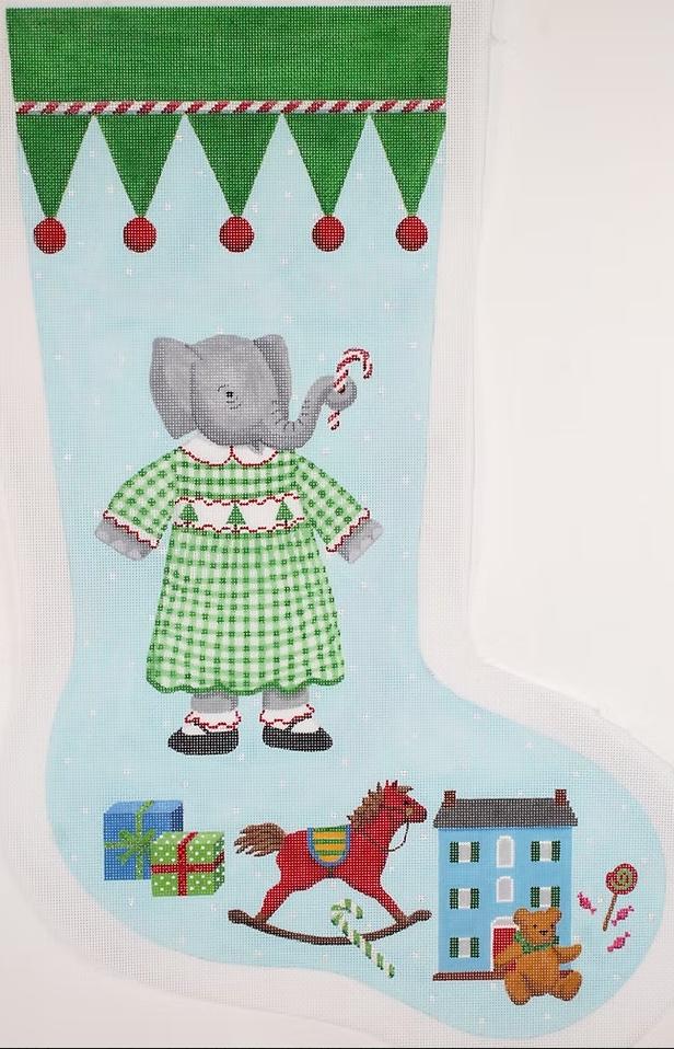 KR-STK-04 Elephant Girl Stocking