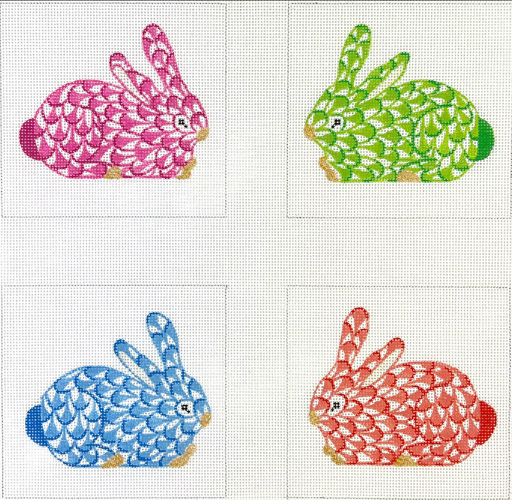 CO4-59 Fishnet Bunnies Coasters
