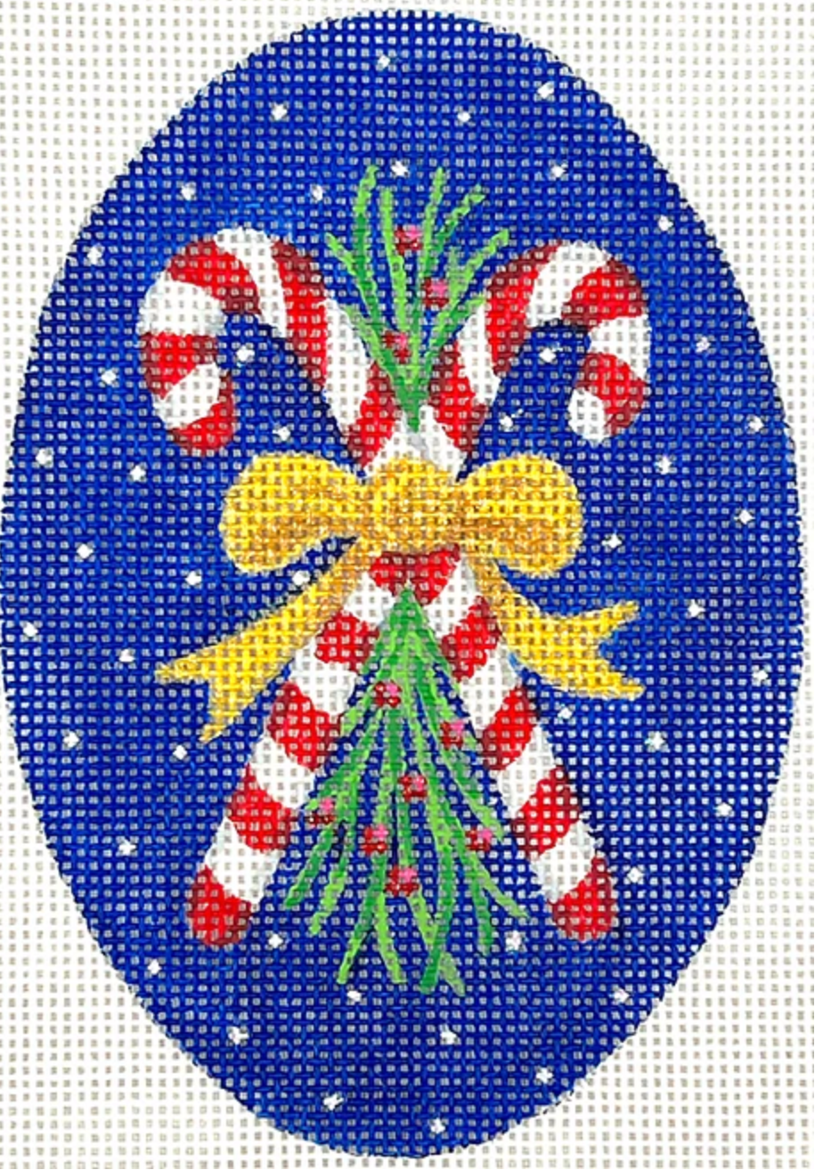 XM-44 Candy Canes with Gold Bow