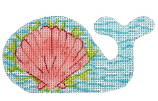 OM-52 Scallop and Seaweed Mini Whale