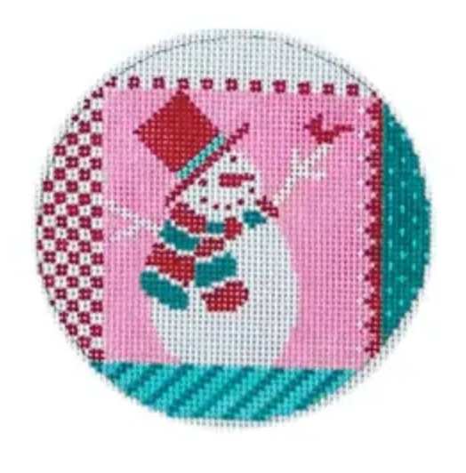 ST-C325 Ribboned Snowman