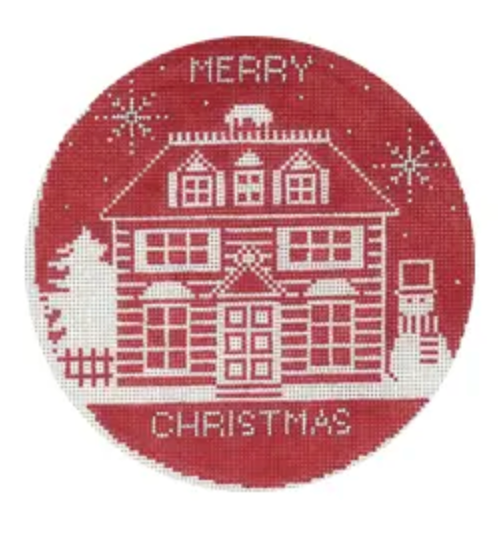 ST-C956 Merry Chirstmas Round