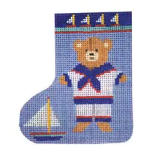 ST-SK39 Teddy Bear with Boat Mini Skate