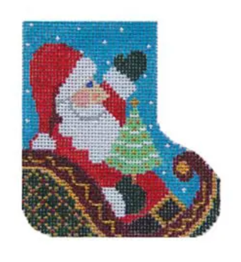 ST-SK83 Waving Santa Mini Skate