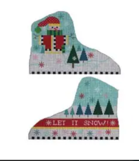 ST-SK52 "Let It Snow" Large 2-Sided Skate