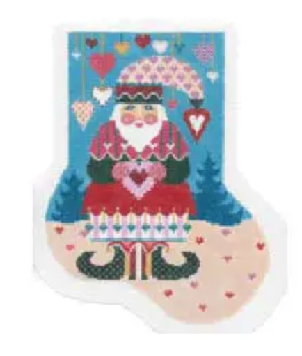 ST-MC17 Heartful Santa Stocking