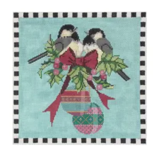 ST-C675 Christmas Chickadees