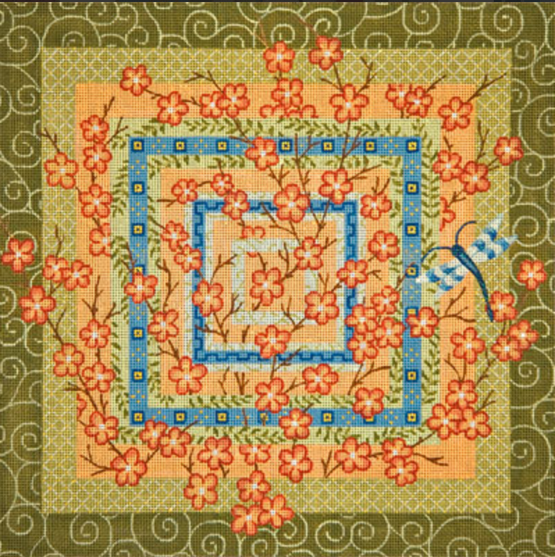 JP-O050 Cherry Blossom Squares