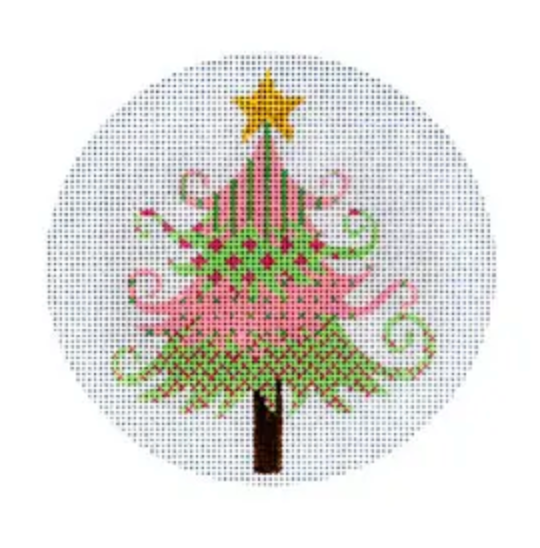 JP-X129 Pink and Green Christmas Tree
