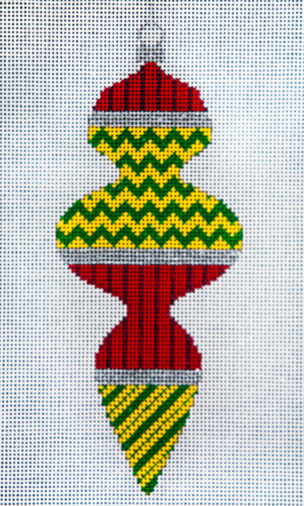 JP-X305-2 Red, Yellow and Green Ornament