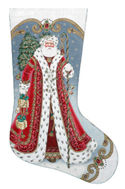 TTAXS344 Elegant Santa Stocking