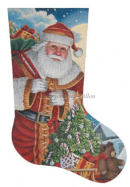 TTAXS421 Moonlit Santa Stocking