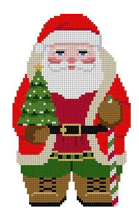 1236f Woodsman Santa