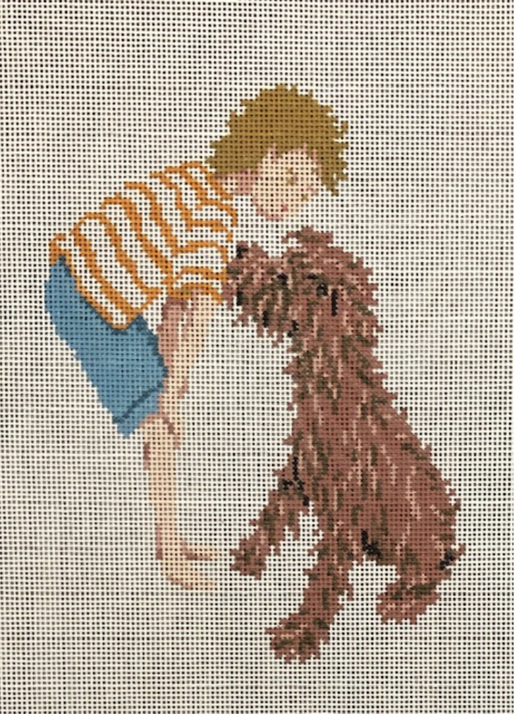 ASIT416 Boy with Dog