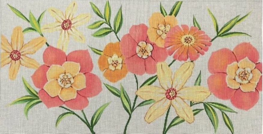 ASIT624 Long Peach Flowers