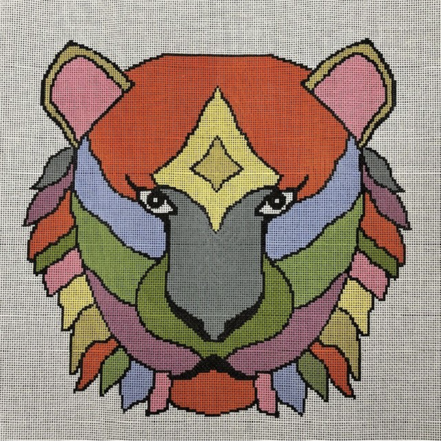 ASIT538 Colorful Tiger